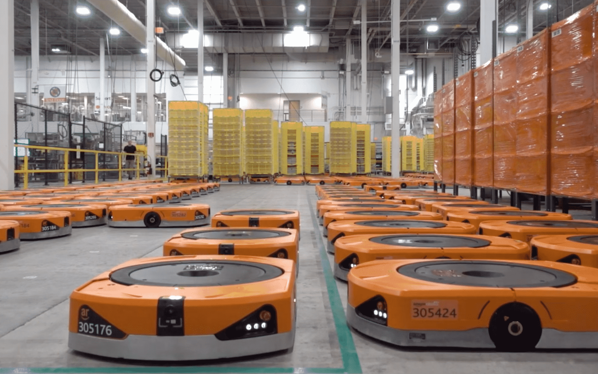 Amazon, depo robot sayısını 1 milyona çıkardı